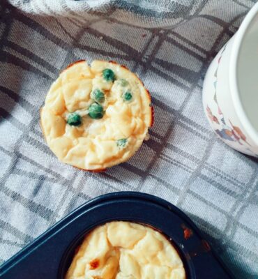 Healthy egg muffins for baby