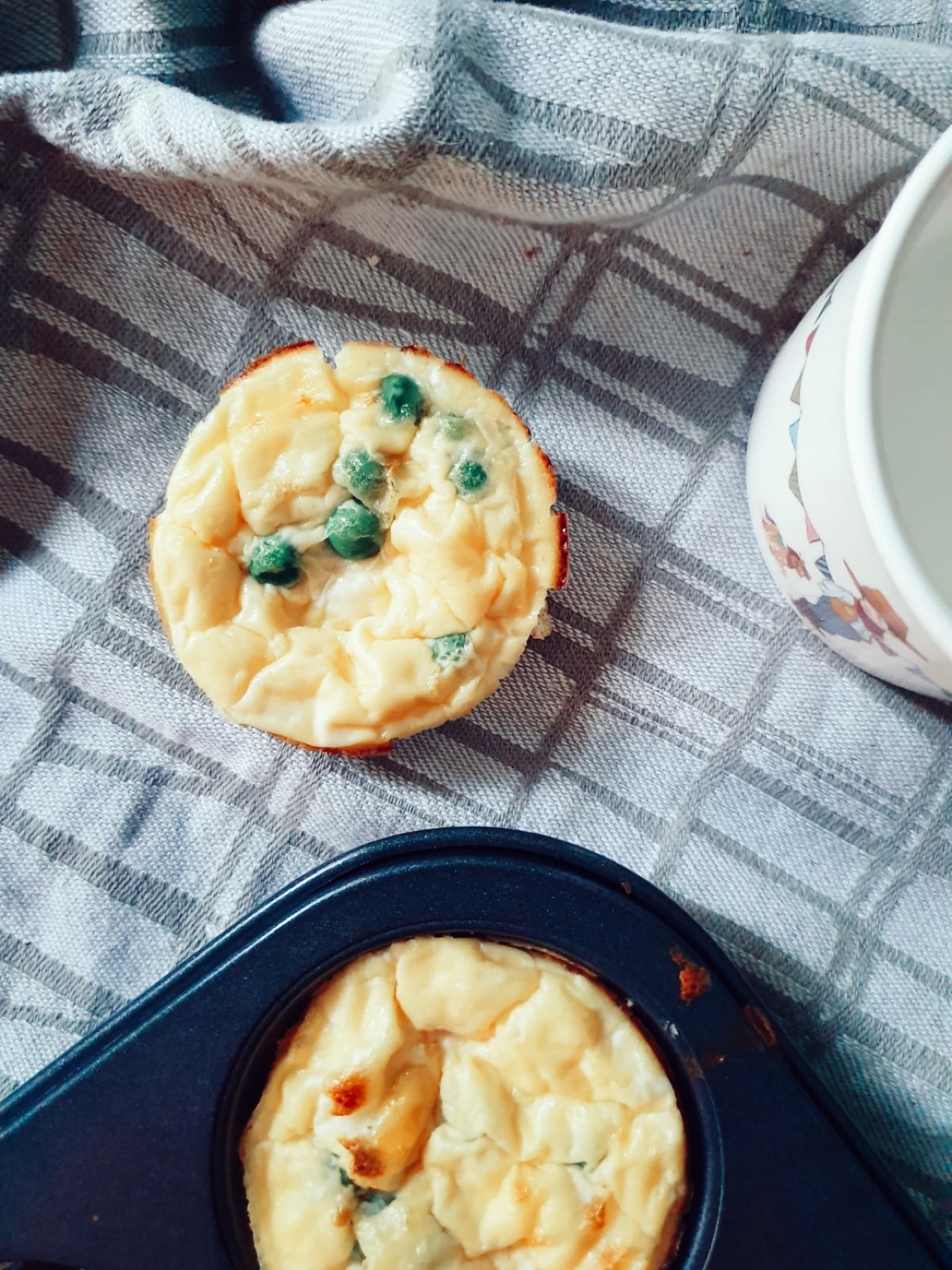 Healthy egg muffins for baby