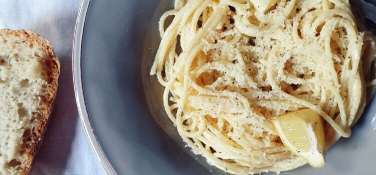 Lemon mascarpone pasta recipe